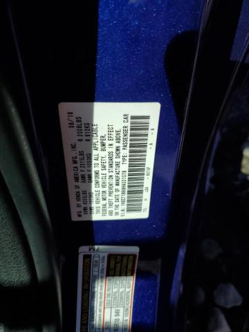 1HGCT1B88HA001076 - 2017 HONDA ACCORD EXL BLUE photo 12