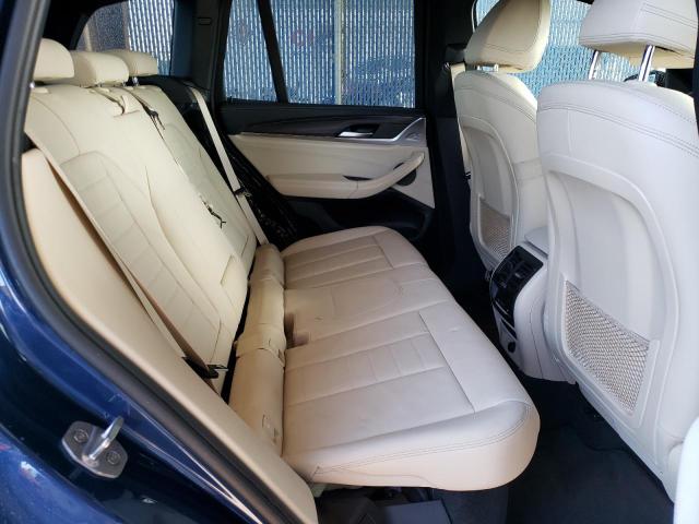 5UXTR7C51KLR52797 - 2019 BMW X3 SDRIVE30I BLUE photo 11