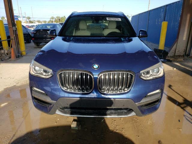 5UXTR7C51KLR52797 - 2019 BMW X3 SDRIVE30I BLUE photo 5