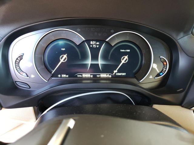 5UXTR7C51KLR52797 - 2019 BMW X3 SDRIVE30I BLUE photo 9