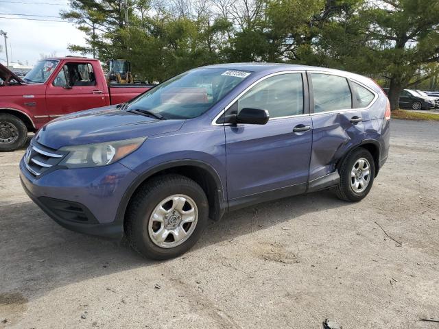 2HKRM4H32DH667517 - 2013 HONDA CR-V LX BLUE photo 1