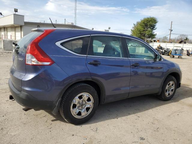 2HKRM4H32DH667517 - 2013 HONDA CR-V LX BLUE photo 3