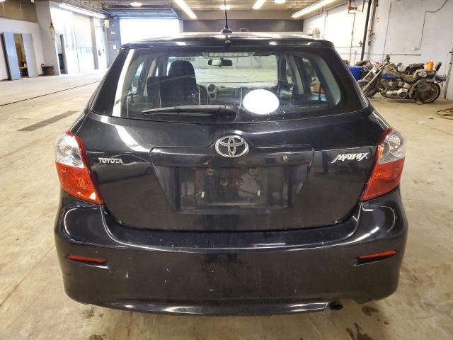 2T1KU40E39C018785 - 2009 TOYOTA COROLLA MA BLACK photo 6