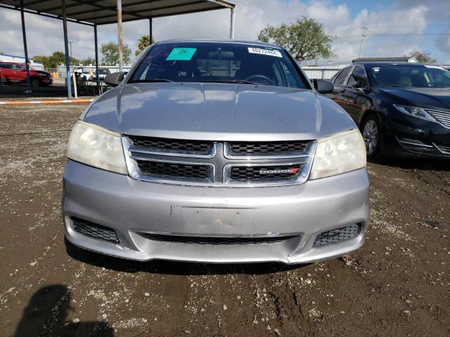 1C3CDZAB1DN648465 - 2013 DODGE AVENGER SE SILVER photo 5