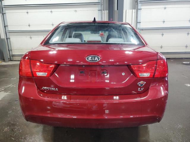 KNAGE228095338462 - 2009 KIA OPTIMA LX RED photo 6