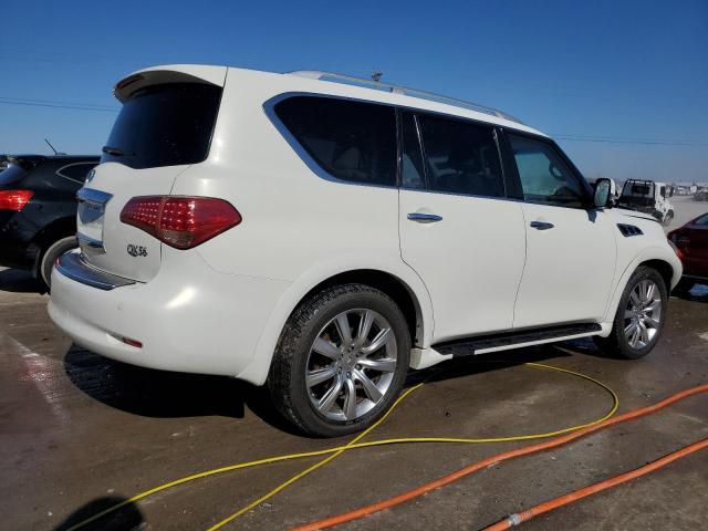 JN8AZ2NE7B9004091 - 2011 INFINITI QX56 WHITE photo 3