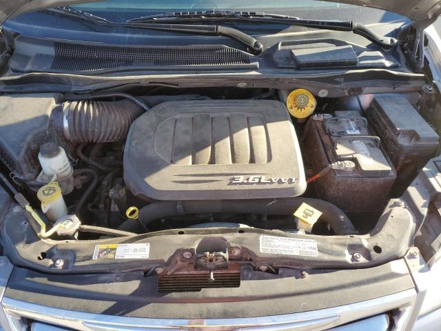 2C4RC1CG9DR811160 - 2013 CHRYSLER TOWN & COU TOURING L SILVER photo 12