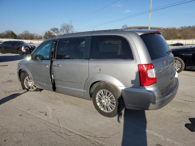 2C4RC1CG9DR811160 - 2013 CHRYSLER TOWN & COU TOURING L SILVER photo 2