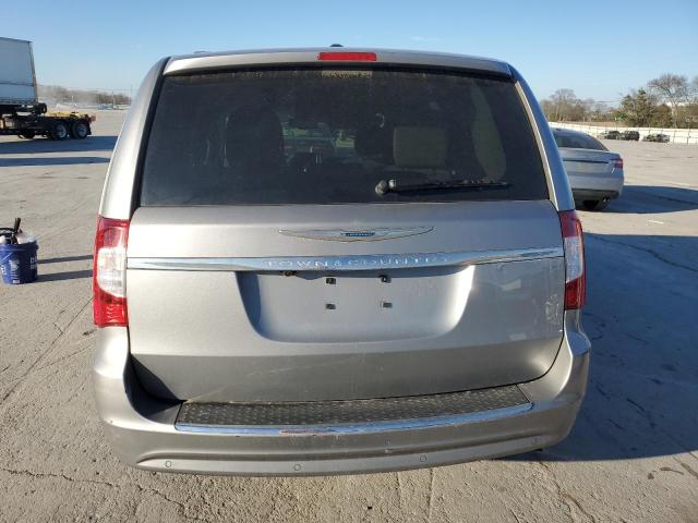 2C4RC1CG9DR811160 - 2013 CHRYSLER TOWN & COU TOURING L SILVER photo 6