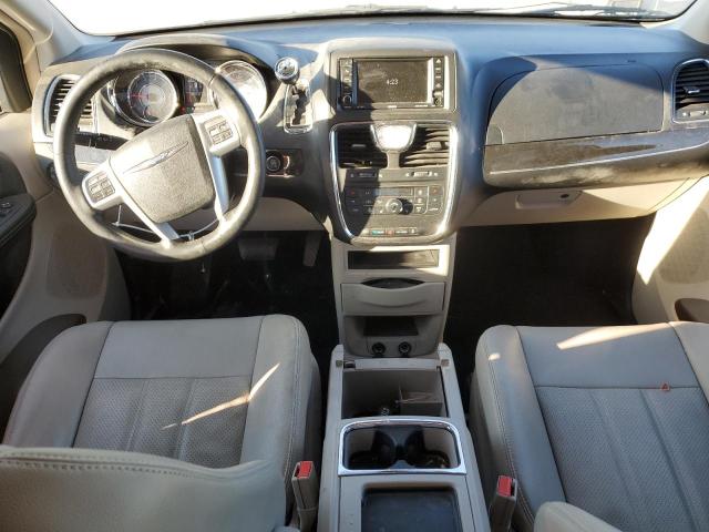 2C4RC1CG9DR811160 - 2013 CHRYSLER TOWN & COU TOURING L SILVER photo 8