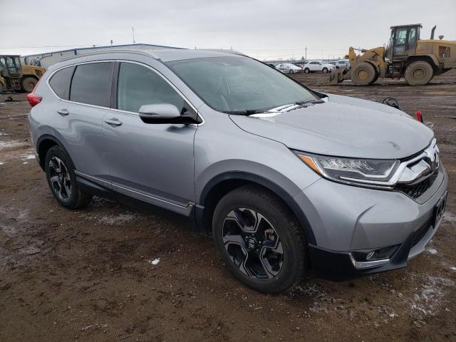 7FARW2H91JE093946 - 2018 HONDA CR-V TOURING SILVER photo 4