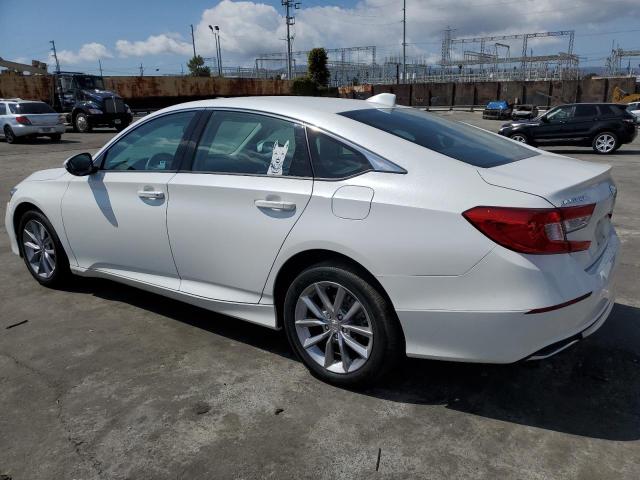 1HGCV1F11MA031859 - 2021 HONDA ACCORD LX WHITE photo 2