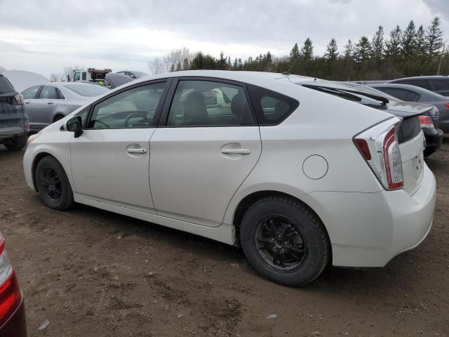 JTDKN3DU7D5556422 - 2013 TOYOTA PRIUS WHITE photo 2