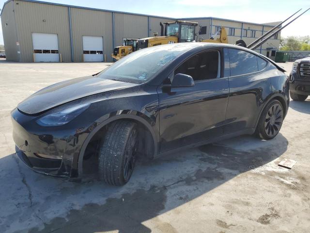 7SAYGDEF3NF328060 - 2022 TESLA MODEL Y BLACK photo 1