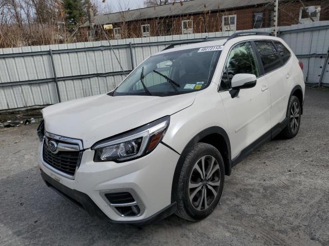 JF2SKAUCXKH413174 - 2019 SUBARU FORESTER LIMITED WHITE photo 1