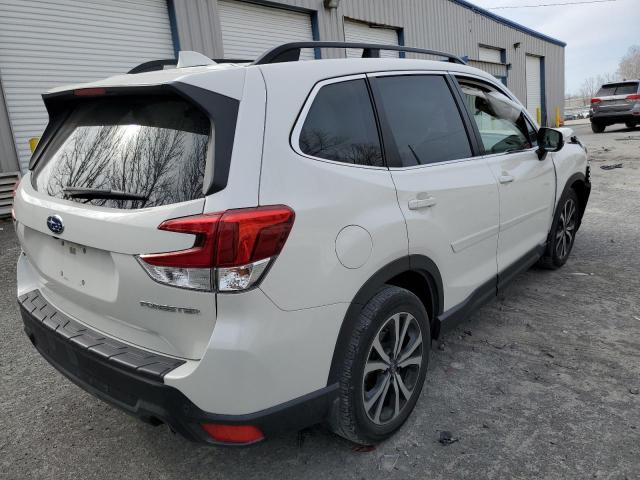 JF2SKAUCXKH413174 - 2019 SUBARU FORESTER LIMITED WHITE photo 3