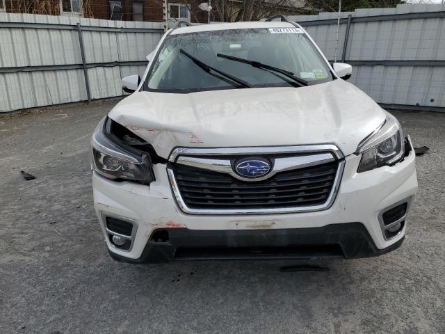 JF2SKAUCXKH413174 - 2019 SUBARU FORESTER LIMITED WHITE photo 5