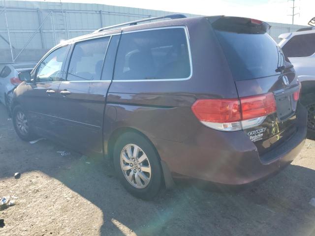 5FNRL38428B041718 - 2008 HONDA ODYSSEY EX MAROON photo 2