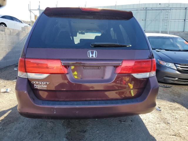 5FNRL38428B041718 - 2008 HONDA ODYSSEY EX MAROON photo 6