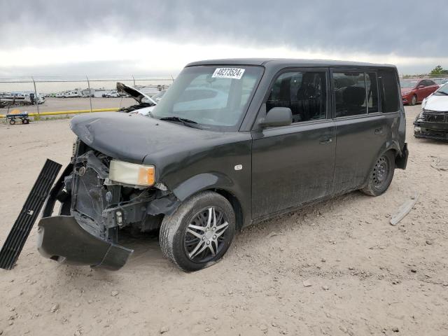 JTLKT324254001351 - 2005 TOYOTA SCION XB BLACK photo 1