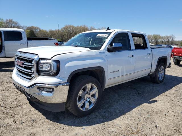 3GTU2NEC8JG379466 - 2018 GMC SIERRA K1500 SLT WHITE photo 1