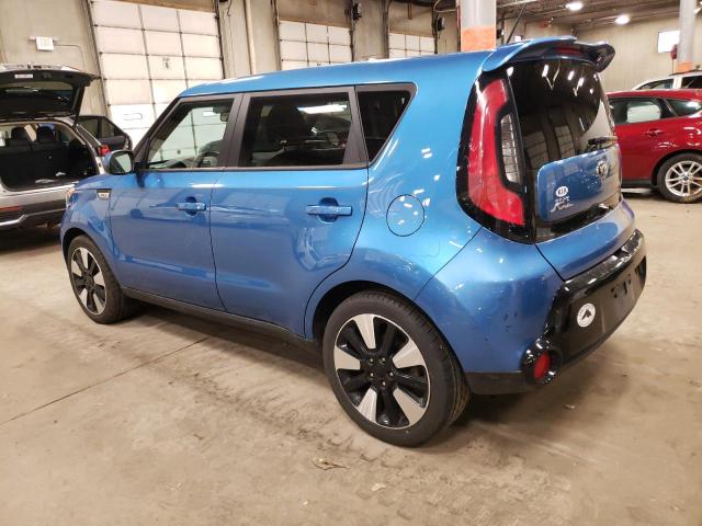 KNDJP3A53G7313072 - 2016 KIA SOUL + BLUE photo 2