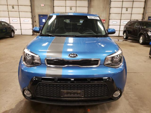 KNDJP3A53G7313072 - 2016 KIA SOUL + BLUE photo 5