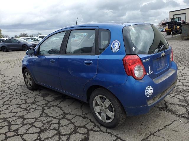 KL1TD6DE3AB135383 - 2010 CHEVROLET AVEO LS 蓝色 照片 2