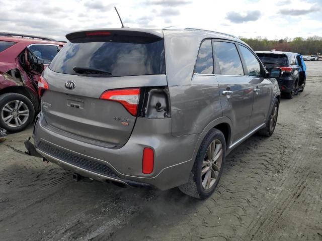 5XYKWDA76EG486809 - 2014 KIA SORENTO SX GRAY photo 3