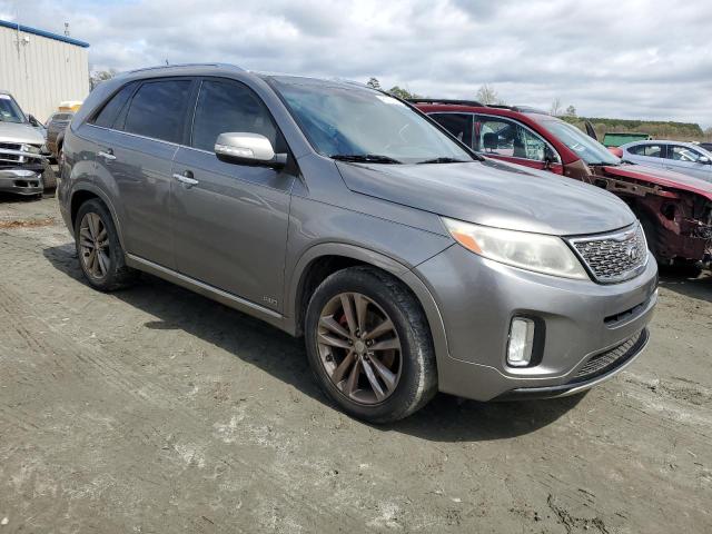 5XYKWDA76EG486809 - 2014 KIA SORENTO SX GRAY photo 4