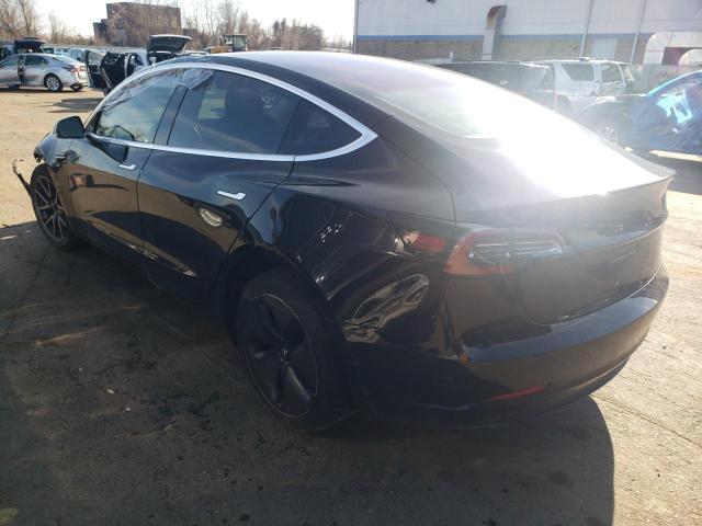 5YJ3E1EA9JF152206 - 2018 TESLA MODEL 3 BLACK photo 2