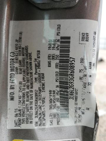 3LN6L2G93GR608957 - 2016 LINCOLN MKZ TAN photo 13