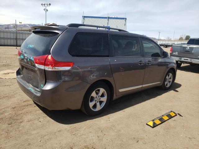 5TDKK3DC0BS155124 - 2011 TOYOTA SIENNA LE GRAY photo 3