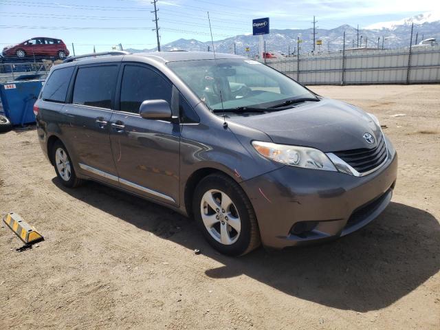 5TDKK3DC0BS155124 - 2011 TOYOTA SIENNA LE GRAY photo 4