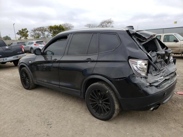 5UXWX9C5XD0A17431 - 2013 BMW X3 XDRIVE28I BLACK photo 2