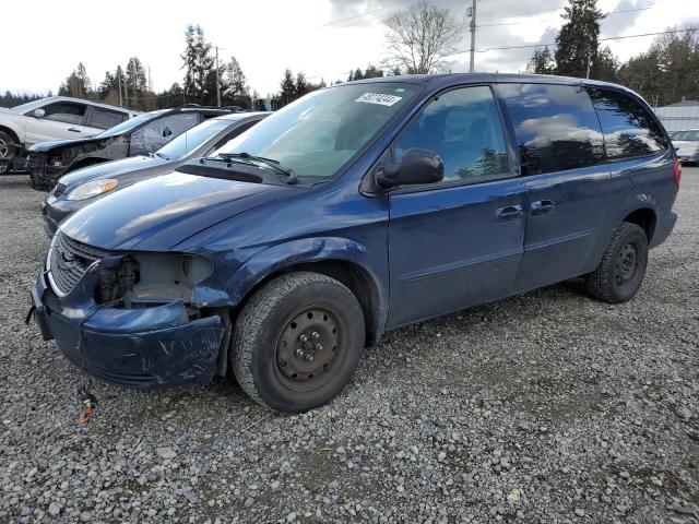 2C8GP44303R198335 - 2003 CHRYSLER TOWN & COU LX BLUE photo 1