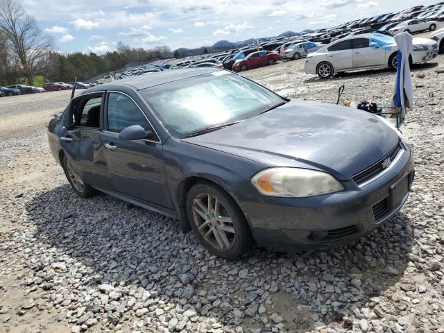 2G1WC5EM7A1212399 - 2010 CHEVROLET IMPALA LTZ GRAY photo 4