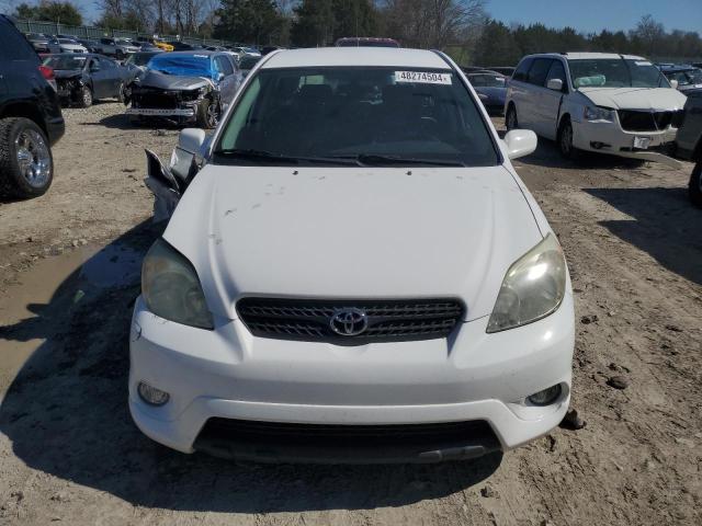 2T1KR32EX5C403361 - 2005 TOYOTA COROLLA MA XR WHITE photo 5