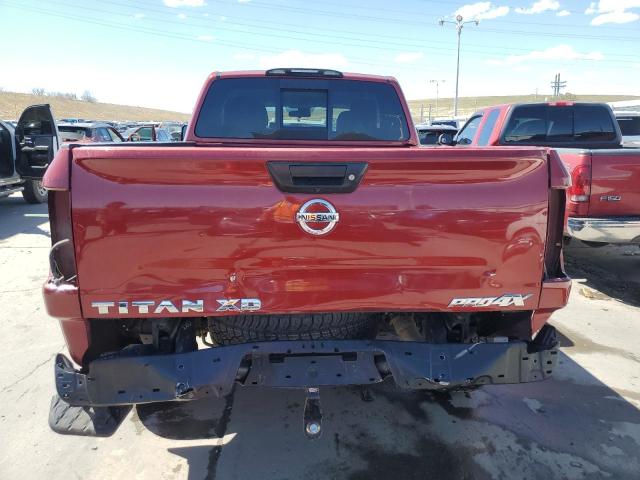 1N6BA1C49HN562341 - 2017 NISSAN TITAN XD SV MAROON photo 6