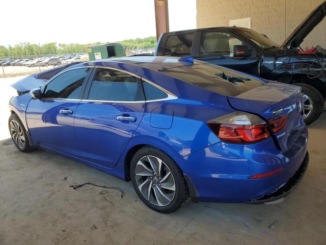 19XZE4F90KE031295 - 2019 HONDA INSIGHT TOURING BLUE photo 2