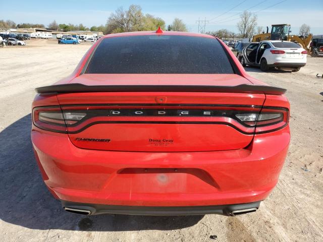 2C3CDXHG8GH163324 - 2016 DODGE CHARGER SXT RED photo 6