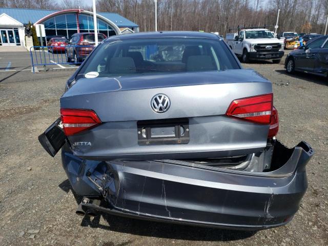 3VW2K7AJ8FM279428 - 2015 VOLKSWAGEN JETTA BASE SILVER photo 6