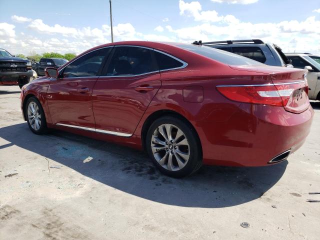 KMHFG4JG5EA349919 - 2014 HYUNDAI AZERA RED photo 2