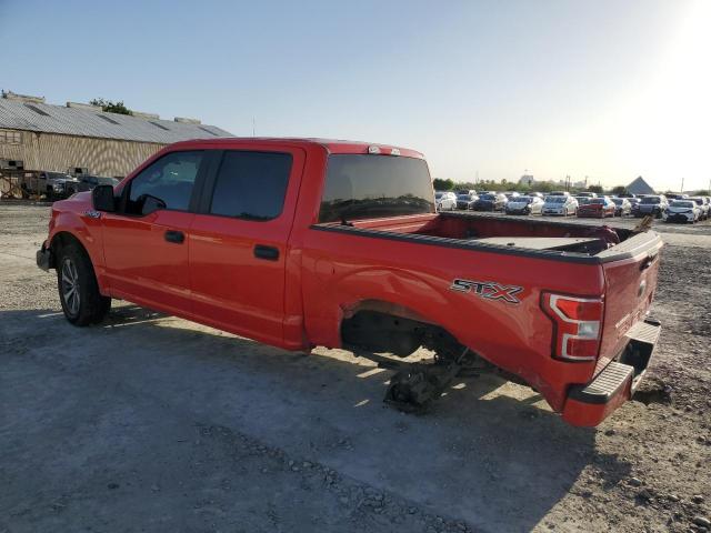 1FTEW1CP4LKF37188 - 2020 FORD F150 SUPERCREW RED photo 2