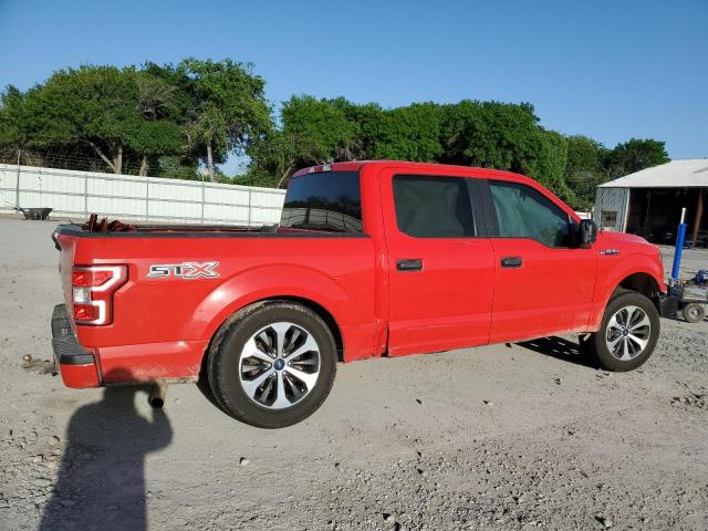 1FTEW1CP4LKF37188 - 2020 FORD F150 SUPERCREW RED photo 3