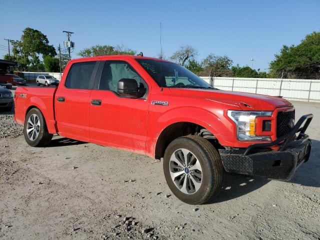 1FTEW1CP4LKF37188 - 2020 FORD F150 SUPERCREW RED photo 4