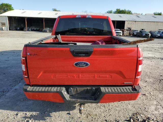 1FTEW1CP4LKF37188 - 2020 FORD F150 SUPERCREW RED photo 6