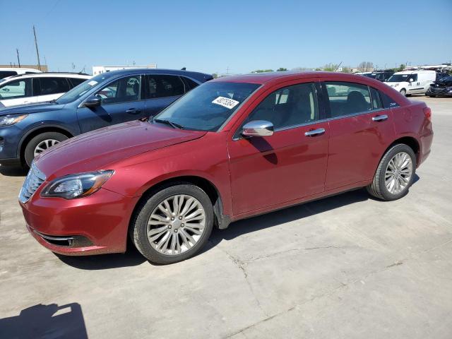 1C3CCBCG1CN122239 - 2012 CHRYSLER 200 LIMITED BURGUNDY photo 1