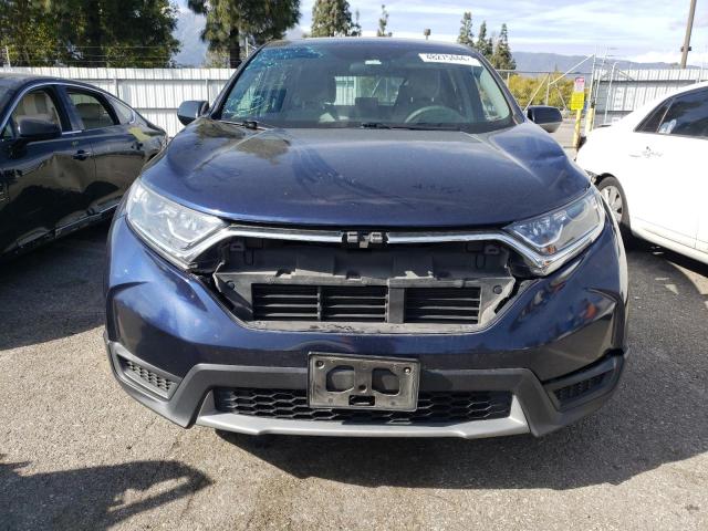 2HKRW5H37KH413539 - 2019 HONDA CR-V LX BLUE photo 5