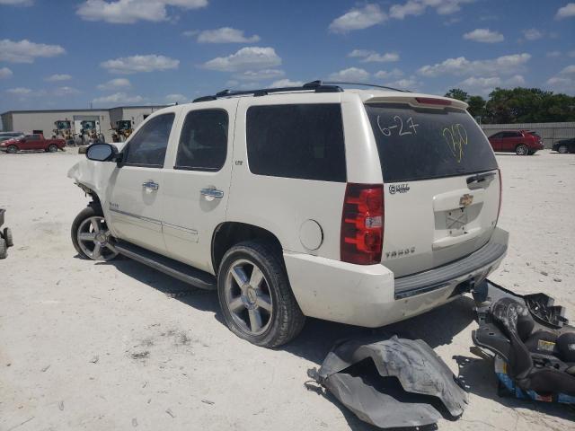 1GNSCCE02BR132841 - 2011 CHEVROLET TAHOE C1500 LTZ WHITE photo 3